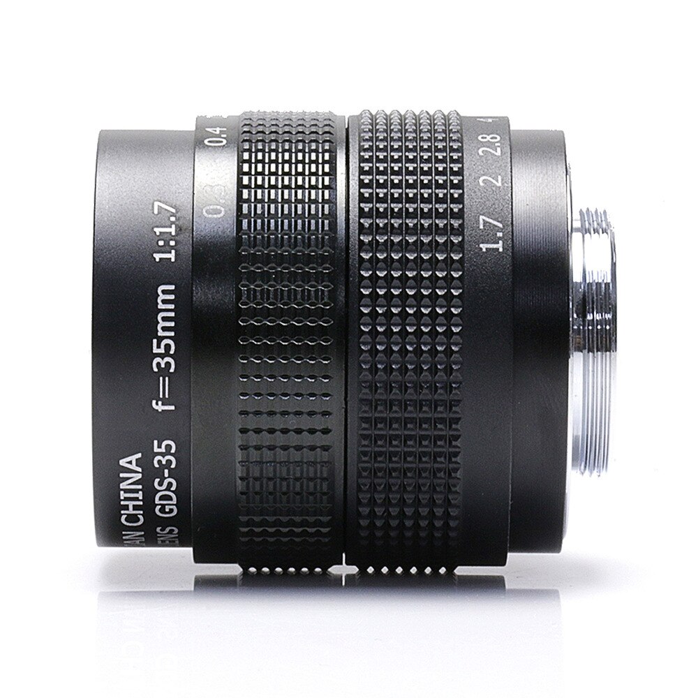 FUJIAN 35mm f1.7 C mount camera CCTV Lens voor M4/3/MFT Mount Camera