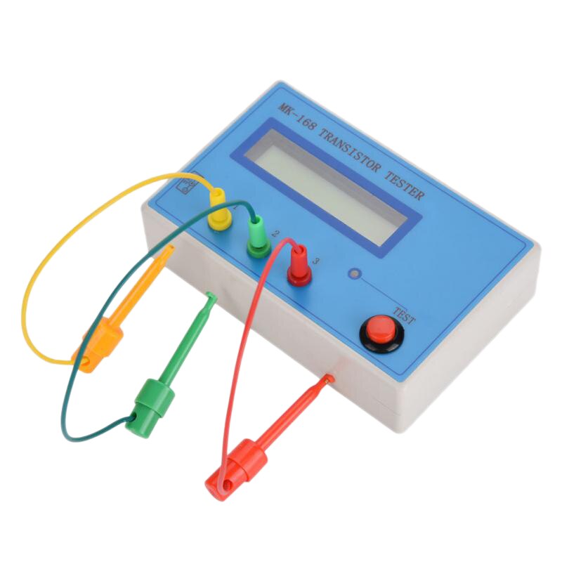 Medidor Mk-168 Transistor Tester diodo triodo capacitancia resistencia Esr Rlc Npn Pnp Mos