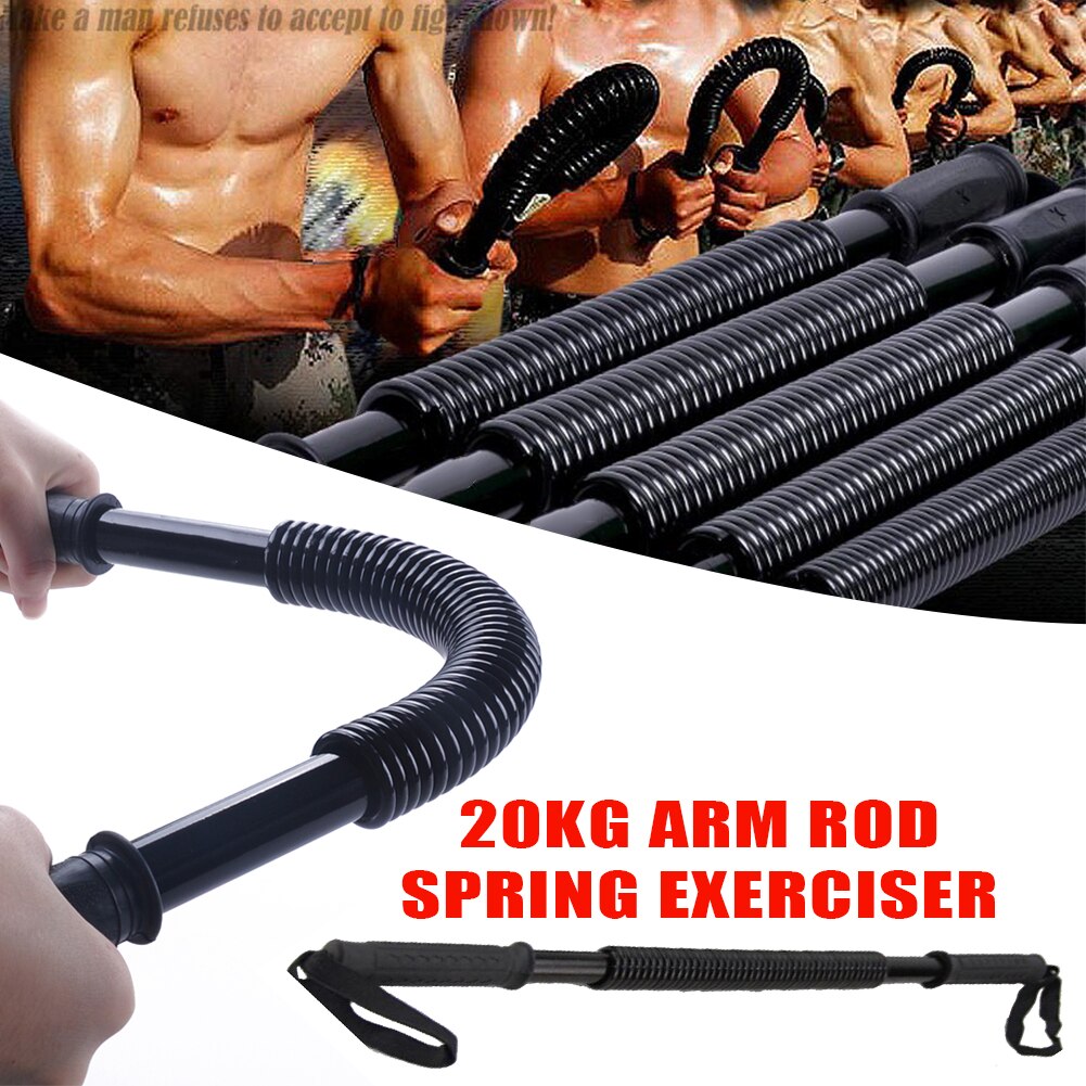 20Kg Arm Staaf Verenstaal Exerciser Power Hand Gripper Sterkte Apparatuur Tool