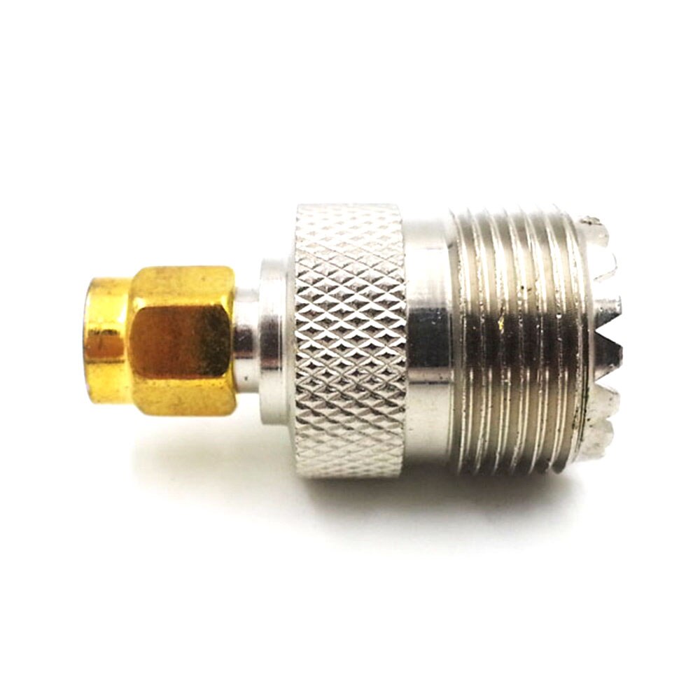 Adaptador RF UHF-SMA SMA hembra macho a UHF macho, conector PL259 SO239, adaptador Coaxial