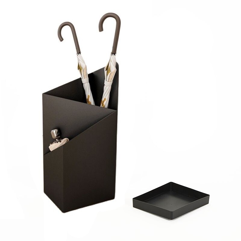 Iron Umbrella Stand Free Standing Umbrella Holder Organizer Non-Slip Umbrella Storage Rack Shelf For Home Hallway Entryway