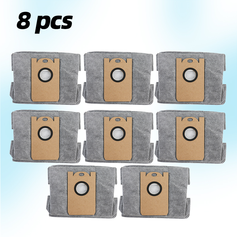 Replacement Dust Bags for Eufy RoboVac L35 Hybrid/L35 Hybrid+ LR30 Hybrid/LR30 Hybrid+ LR20 Auto-Empty Station: plum