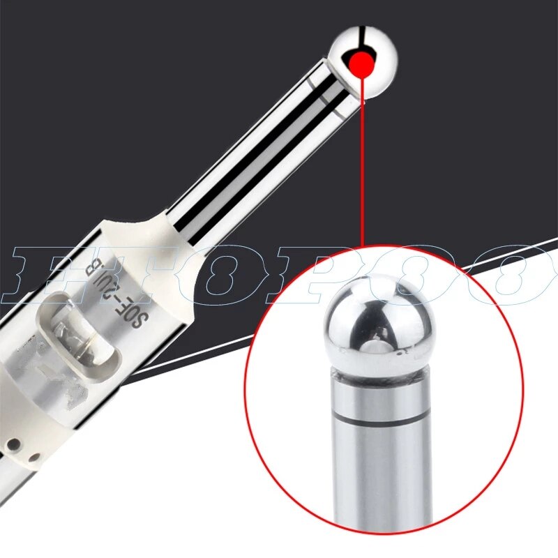 Precision Electronic Edge Finder With Beep Led Milling Cnc Lathe Led Beep Lathe Digital Edge Finder Milling Machining Optical