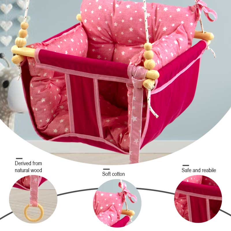 Baby Swing Spelen Activiteit Kinderen Hangmat Plezier Opknoping Jongens Meisjes Baby &#39;S Kinderen Veilig Speelgoed Schommelstoel Canvas Seat Modellen