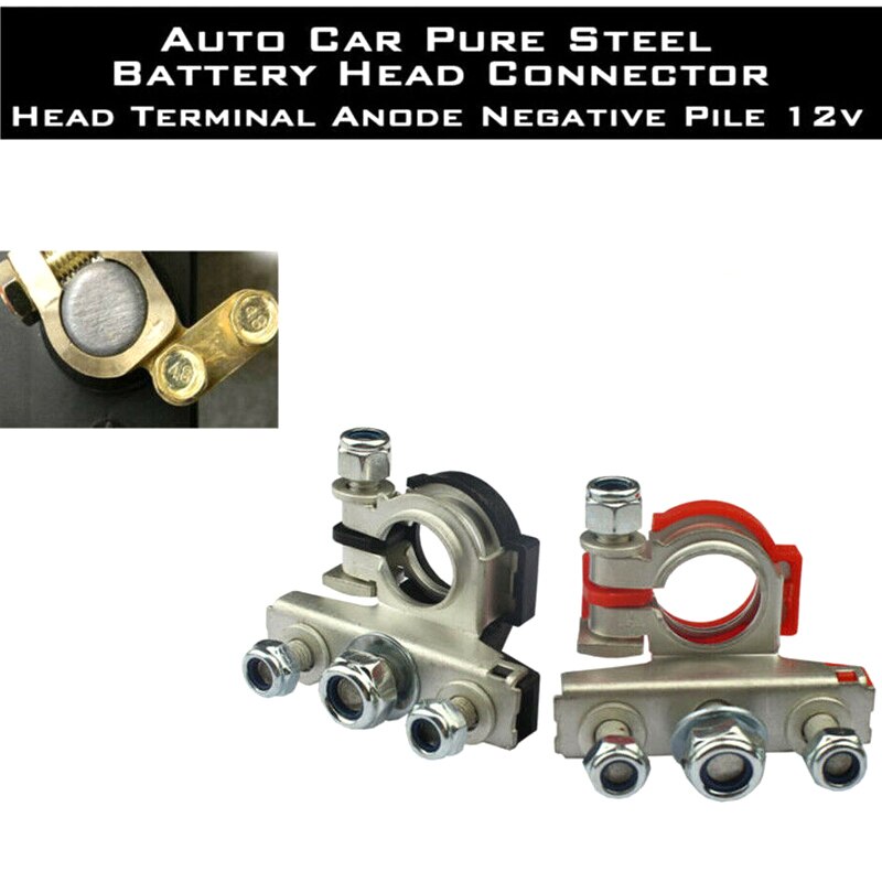 1 Pair Vehicle Quick Release Cable Clamp Clip Heavy Duty Battery Terminal Connector for Car NIN668