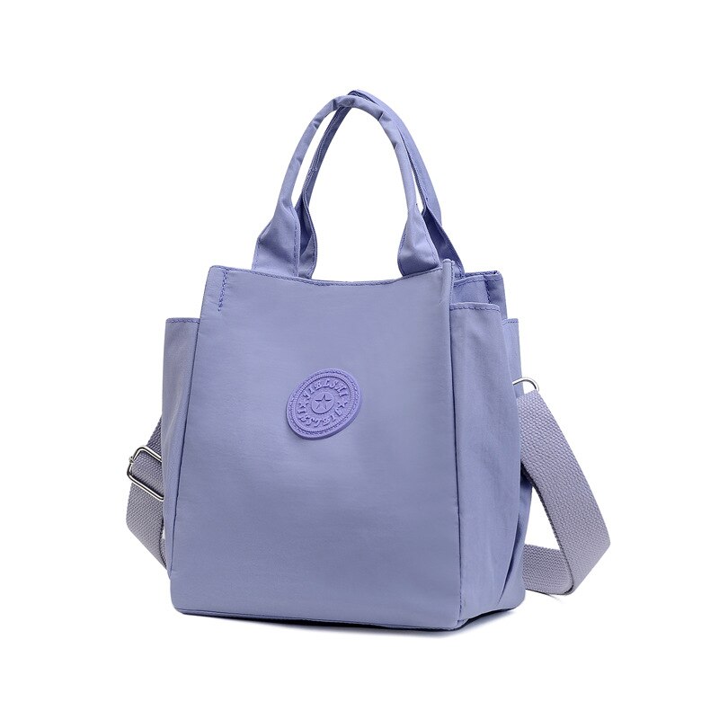 Small Nylon bag women Waterproof handbag Lady casual High capacity shoulder bag lunch messenger bag: 04