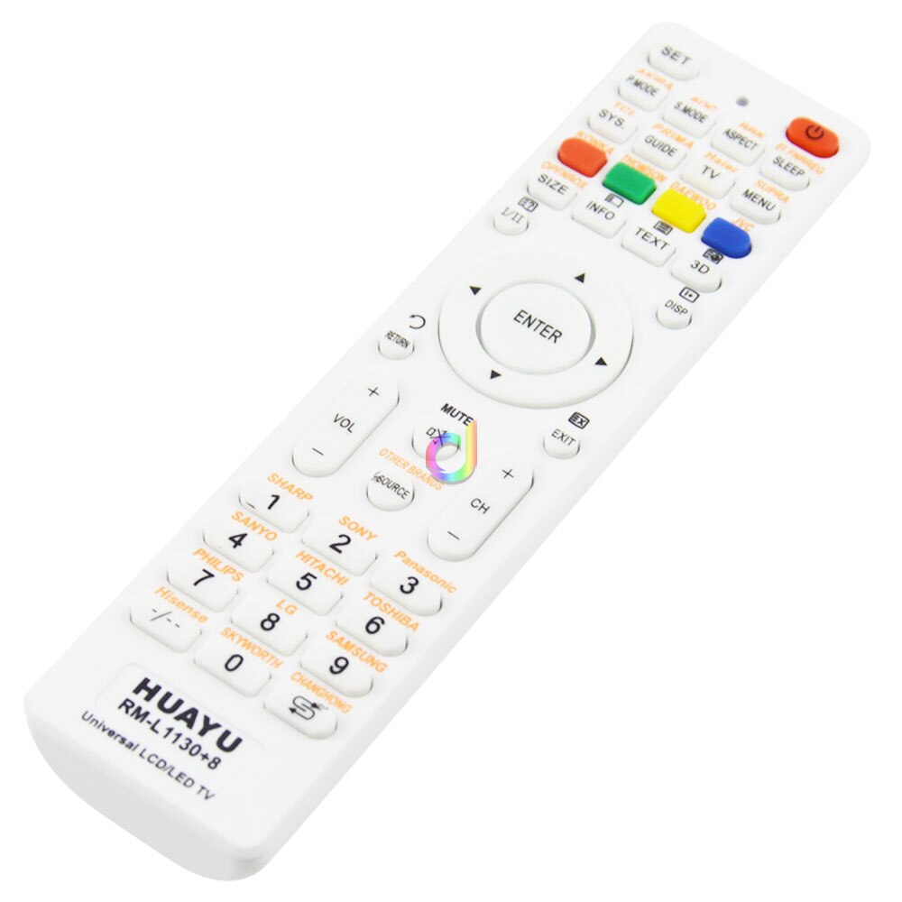 Universele Huayu Afstandsbediening Rm-L1130 + 8 Voor Alle Tv Smart Tv Afstandsbediening