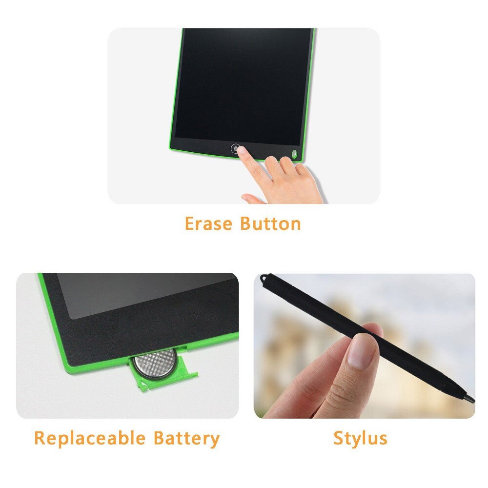 NEWYES Wit 12 inch LCD Schrijven Tabletten Digitale Tekening eWriter Handschrift Pads Elektronische Tablet Board Papierloze Notepad