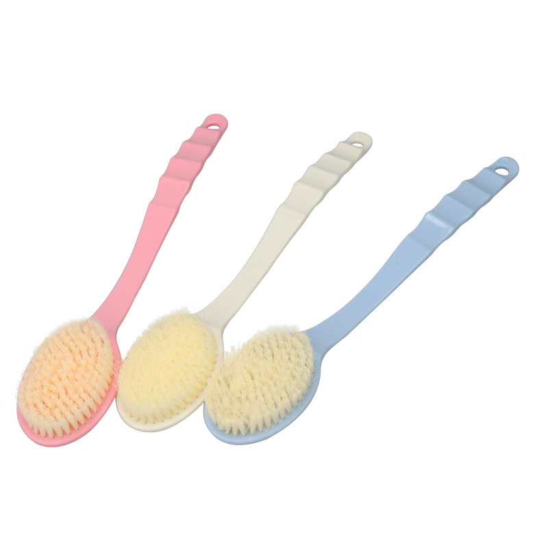 Baden Artefact Badkamer Lange Handvat Massage Terug Wrijven Borstel Exfoliërende Bad Borstel Zachte Haar Bad Borstel Borstel