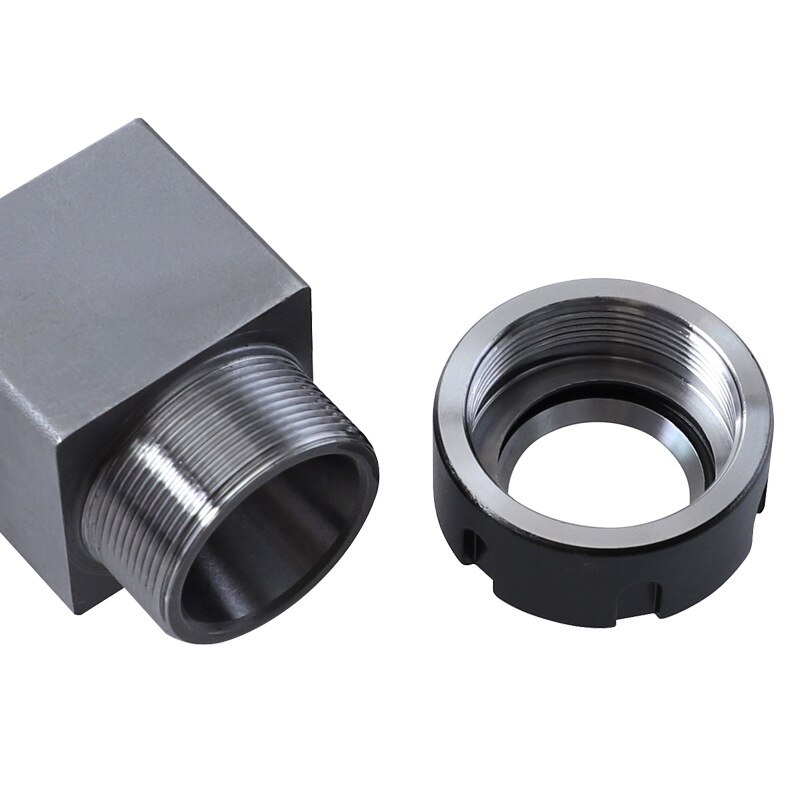 Polygon conversion six/square rod milling machine chuck extension square chuck hard steel hexagonal spring chuck seat frame