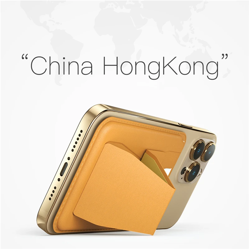 Magnetic Folding Wallet Card Holder Leather Macsafe Case for Magsafe IPhone 15 14 13 16 11 Pro Max 12 Plus Mac Safe Stand Cover
