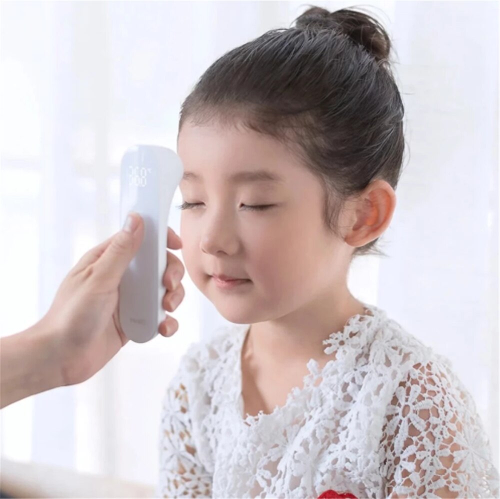 En stock termómetro Xiaomi Mijia iHealth pantalla LED Digital infrarroja para medir la fiebre