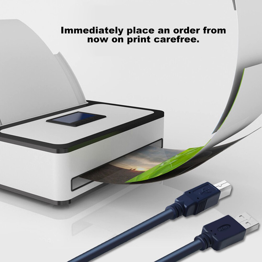 Drucken Kabel USB 2.0 Typ A auf B Stecker auf Stecker Drucker Kabel 1 m/1,8 m/3 m /5 m Für Kamera Epson HP Drucker