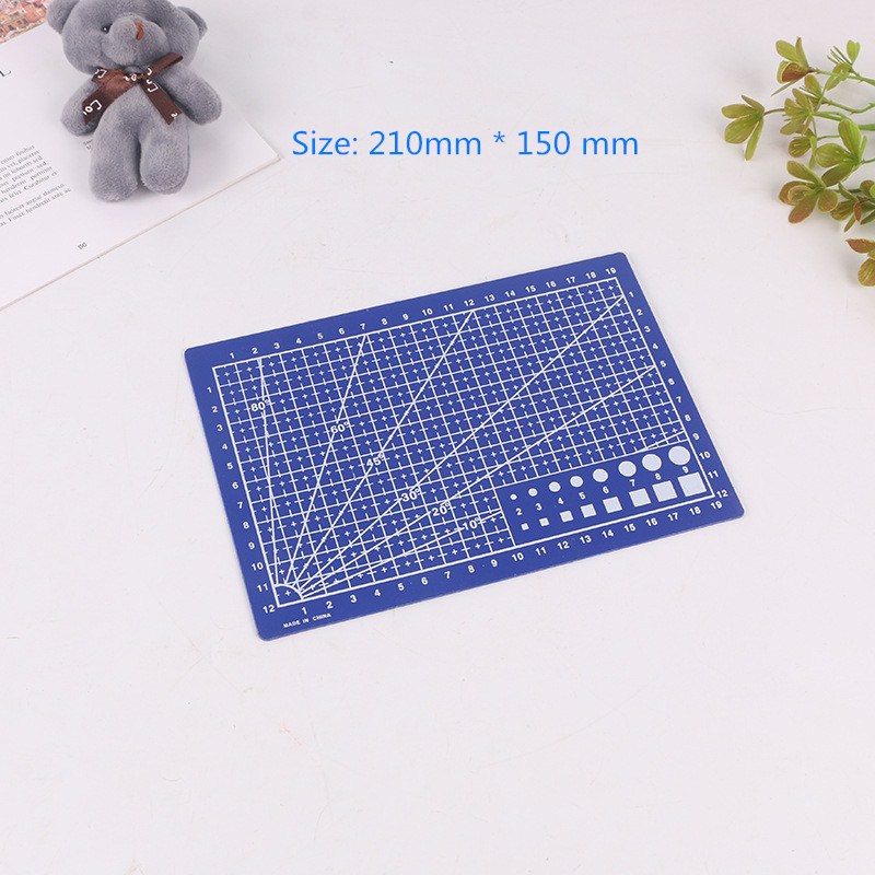 A5 cutting base plate PVC double-sided cutting plate scale plate office stationery