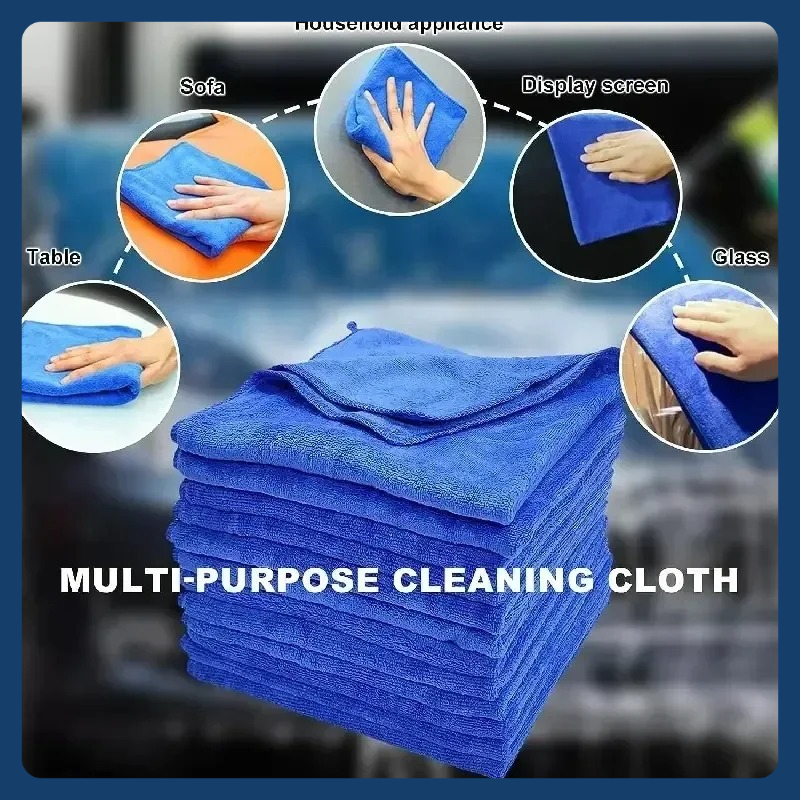 Mikrofiber rengjøringskluter lofrie mikrofiber rengjøringskluter gjenbrukbare rengjøringskluter med superabsorberende egenskaper til bilvinduer