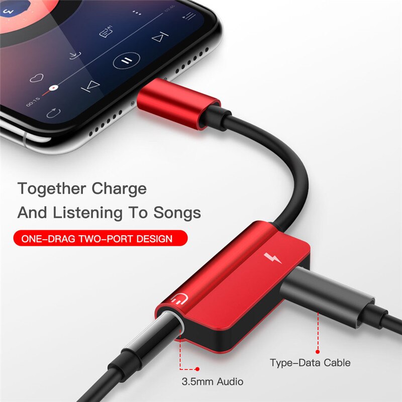 2 in 1Typ C 3,5mm Aux Adapter Usb C Zu 3,5 MM Kopfhörer Jack Adapter Audio- Kabel Für samsung Hinweis 20 Ultra S20 Plus Google Pixel