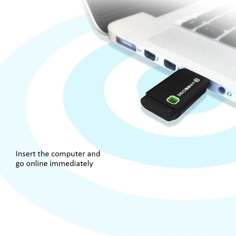 Mini USB 300MBPS WIFI Wireless Adapters Router PC Laptop Dongle for Windows10 8 7 XP