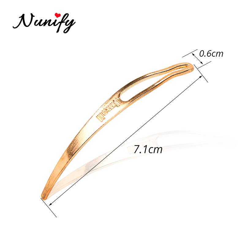 Nunify-aguja de enclavamiento para rastas, herramientas de raíces rubias para rastas, gancho de ganchillo para rastas, aguja de tracción