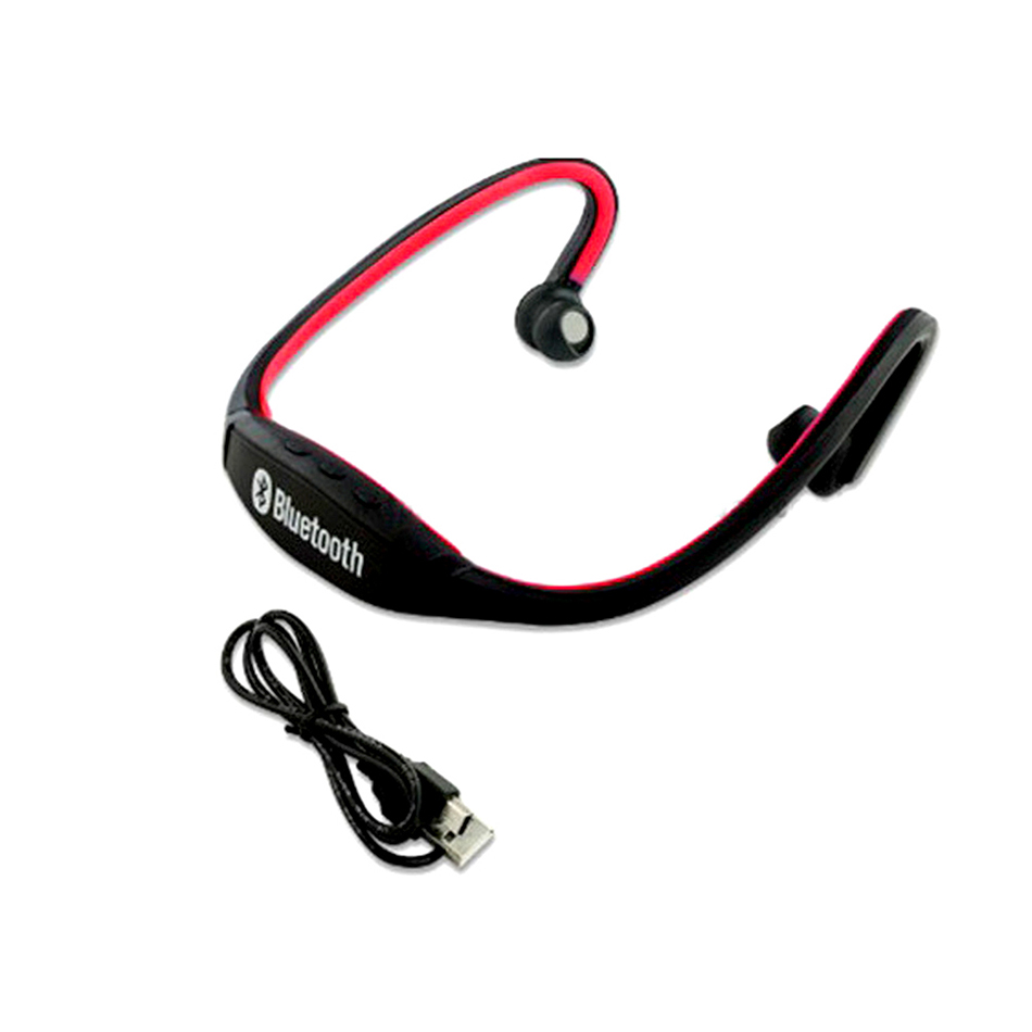 HOMEBARL BS19C Bluetooth 4.0 Sport bezprzewodowe słuchawki na szyję słuchawki słuchawki + 8GB 16GB karta Micro SD/FM Radio / Mic PK ZK-S9