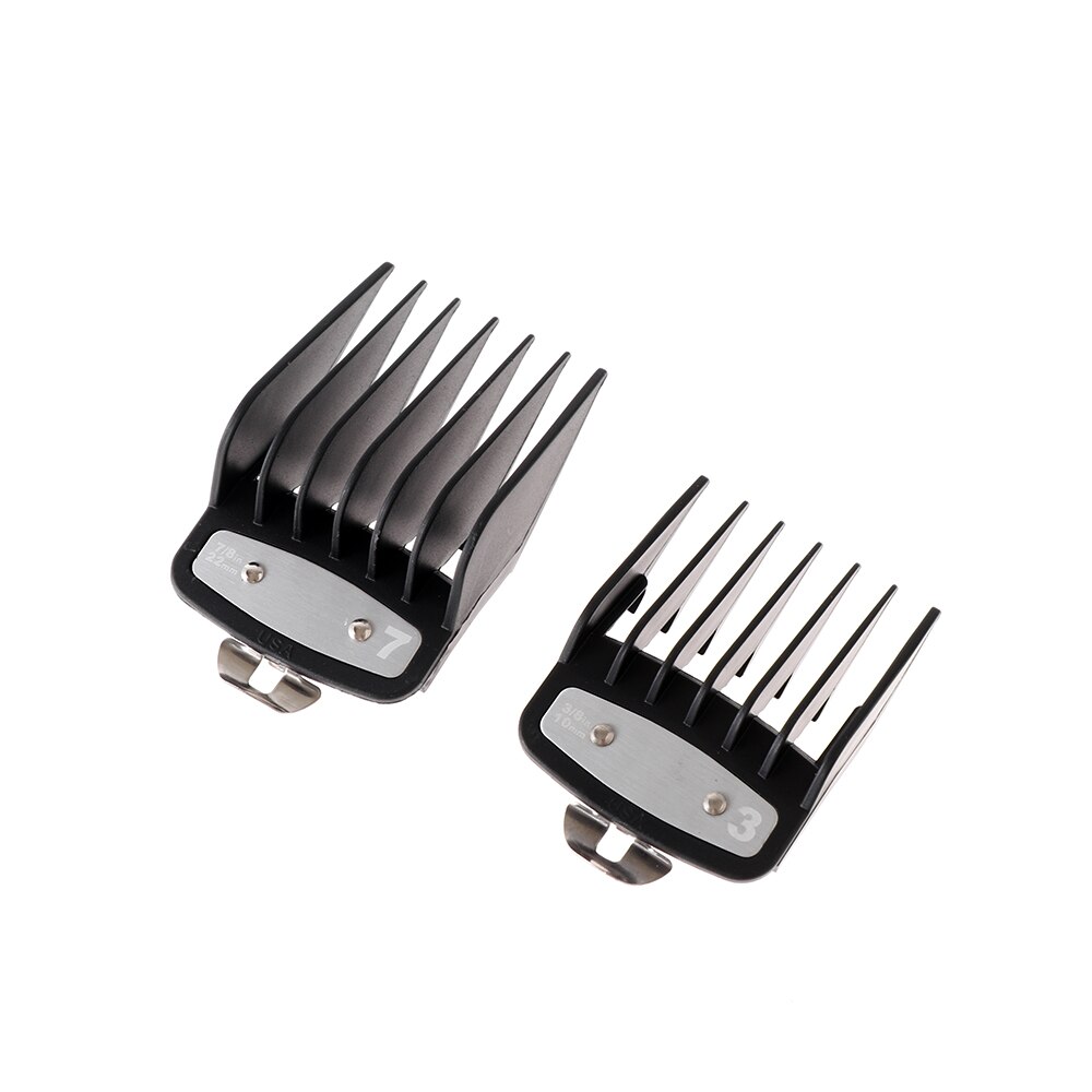10 Sizes Durable Hair Clipper Limit Comb Black Barber Hair Trimmer Replacement Salon Cutting Guide Comb Attachment