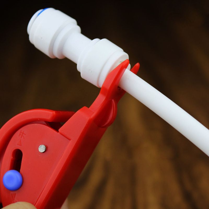 Manguera Flexible de tubo de PE blanco de 1/4 pulgadas para sistema de filtro de agua RO, ósmosis inversa para acuario