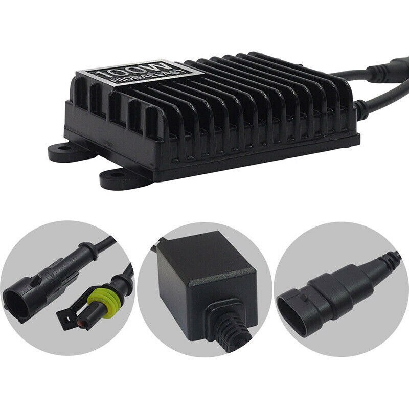 12V Slim 100W Hid Ballast Replacement Xenon Light Ballast Quick Start Ultrathin