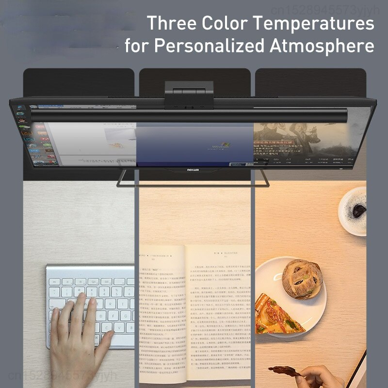 Xiaomi Baseus LED Desk Lamp Dimmable Office Computer Eye-caring Table Lamp for Study Reading Screen Monitor Hanging Light Bar