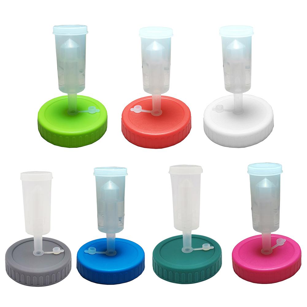 Mason Jar Fermentation Lid Premium Mason Jar Fermenting Lid With Silicone Ring And Airlock Fermentation Kit For Wide Mouth Jars