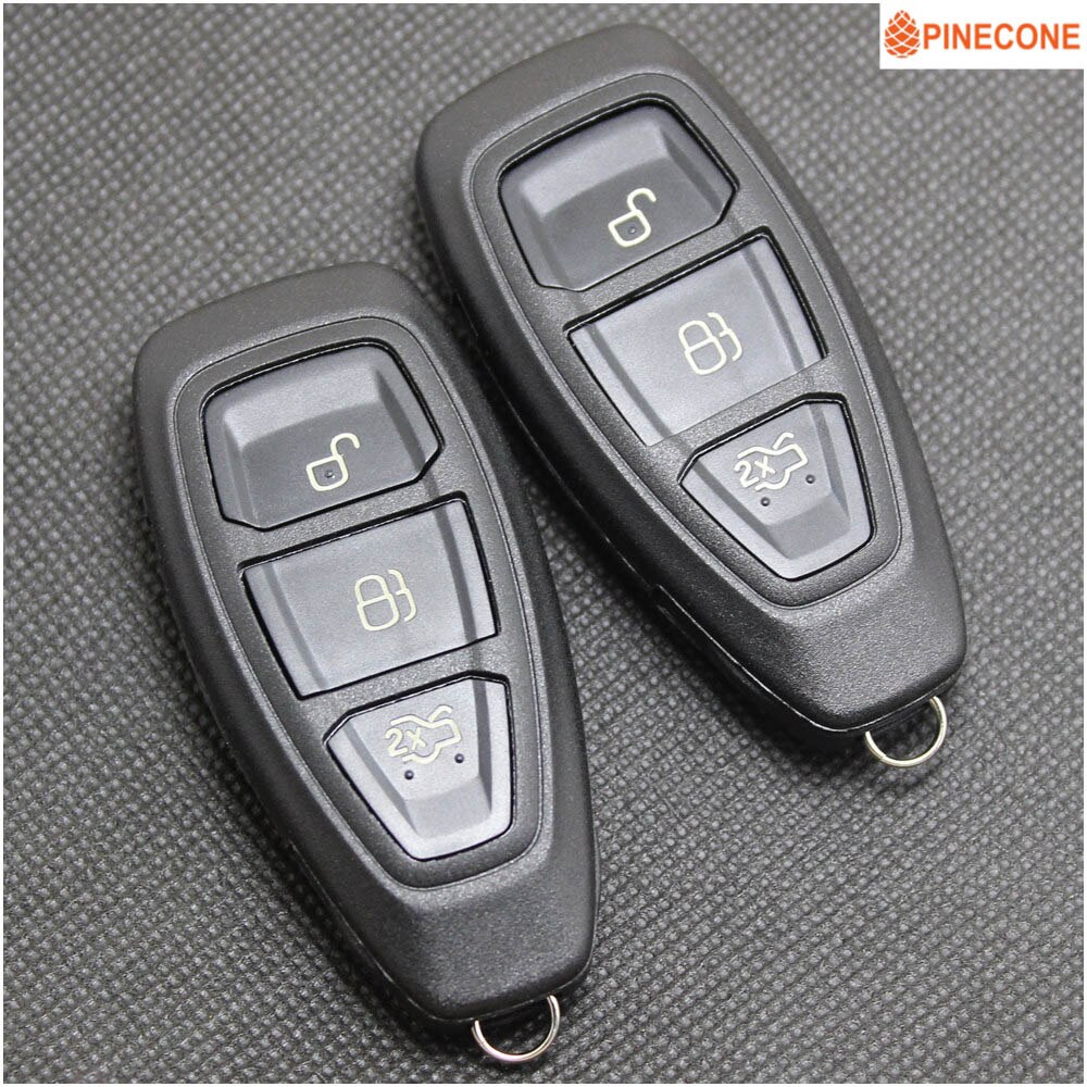 PINECONE Key Shell For FORD MONDEO GHIA-X FOCUS ECOSPORT KUGA Car Hu101 Blade 3 Button Replace Suv Key Case Fob