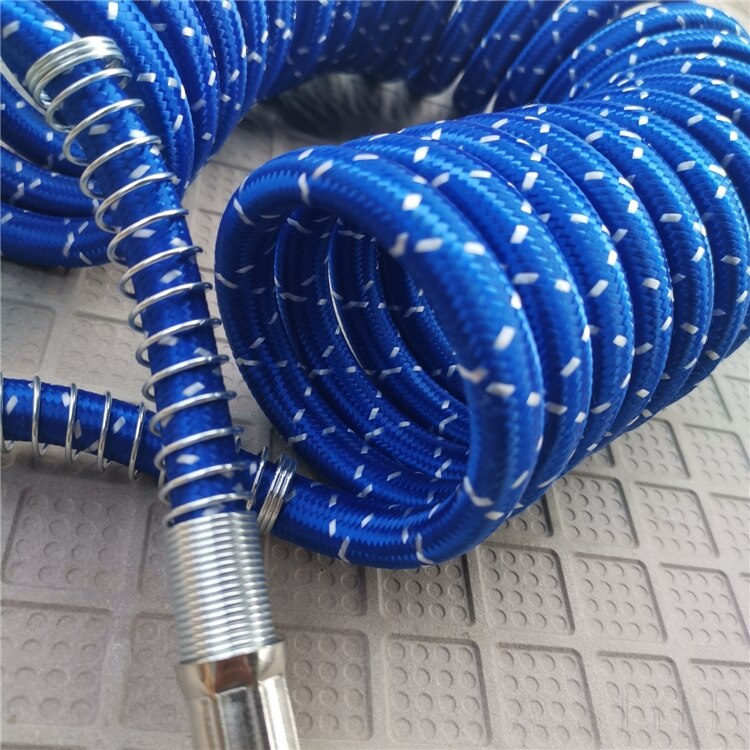 Three-layer fully braided pipe spiral pipe traction truck explosion-proof, pressure-resistant and anti-freeze PU connecting pipe
