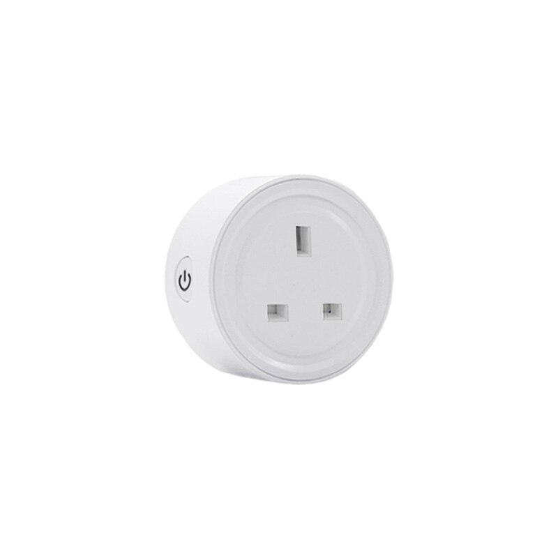 EWelink-enchufe inteligente ZigBee, enchufe de Reino Unido/EE. UU., Mini interruptor para Alexa y Samsung, compatible con dispositivos Echo, enchufe de Control de voz: UK 1PC