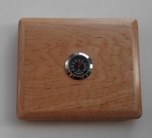Houten Saxofoon Klarinet Riet Case 5 stks Reed Houden Met Hygroneter: Wooden