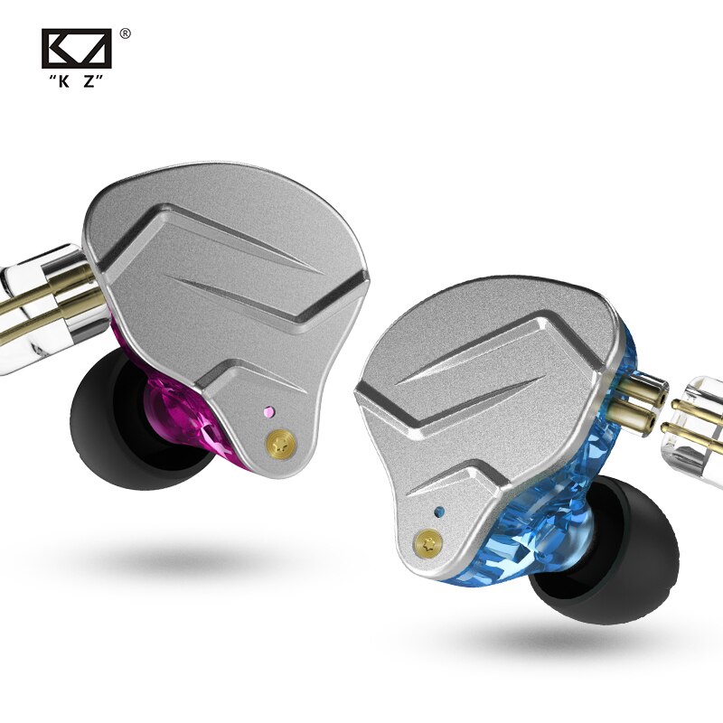 KZ ZSN Pro/KZ ZSN Pro X Wired Noise Cancelling Headsets Stereo HIFI Bass Hybrid In-Ear Earphones Monitor Sports Gaming Headsets