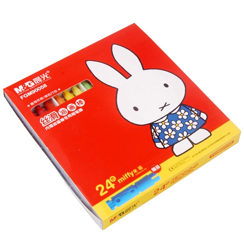 12/24/36 Colors Per Box Deli Wax Crayon Kids Oil Painting Stick Candy Color Oil Pastel Crayon Child Safety Non-toxic Pastel 0101