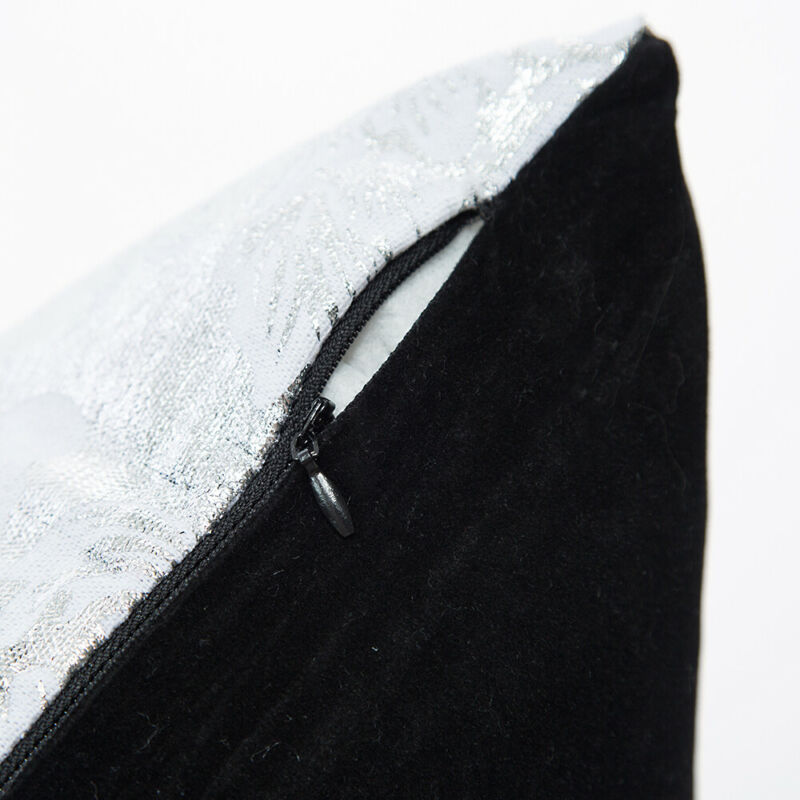 Gris noir jeter taie d'oreiller housse de coussin taie d'oreiller maison canapé décor impression taie d'oreiller