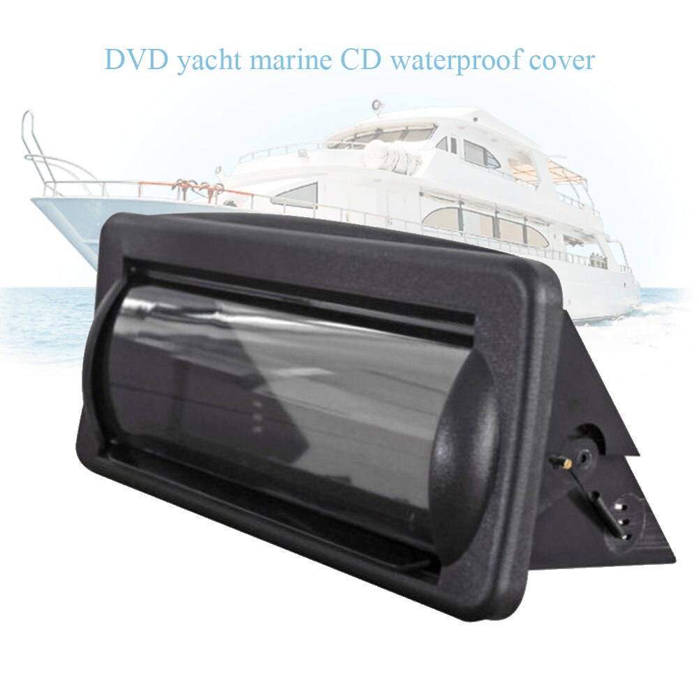 Dvd vanntett cd-spiller ramme fuktmotstand lomme radio anti støv dekk marine båt beskyttelsesdeksel tilbehør