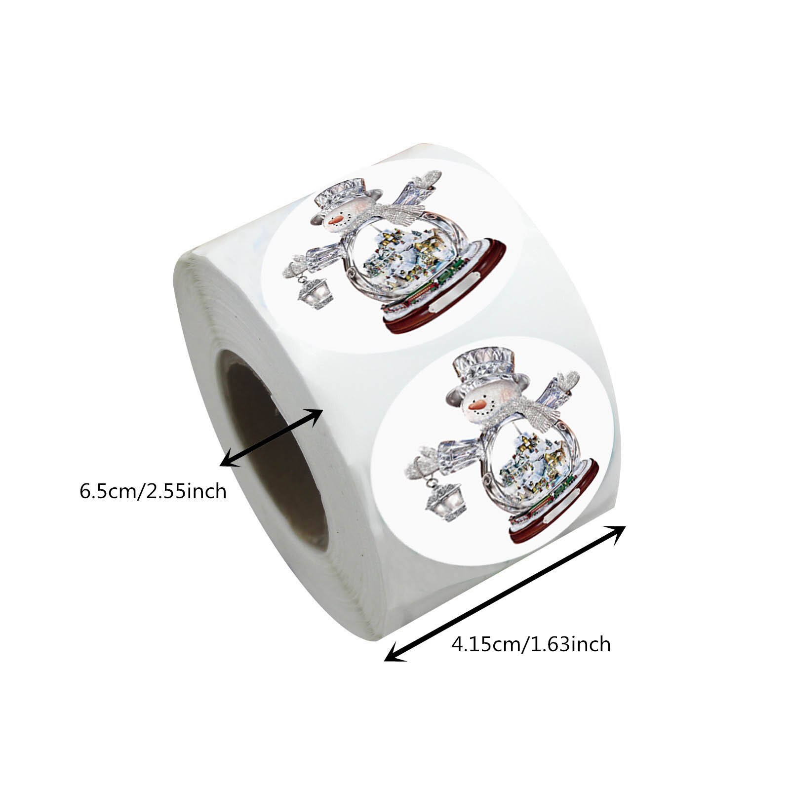 Christmas Sticker Snowman Sticker Party Decoration Sticker Wrapping Envelope Card Label Sealing Decor