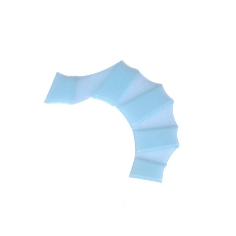 2 stks/set Zwemmen Handschoenen Flippers Siliconen Materiaal Palm Zwemmen Vinnen voor Hands_sailor Duiken Palm Vliegende Vissen voor Volwassen Kinderen: Blauw / L