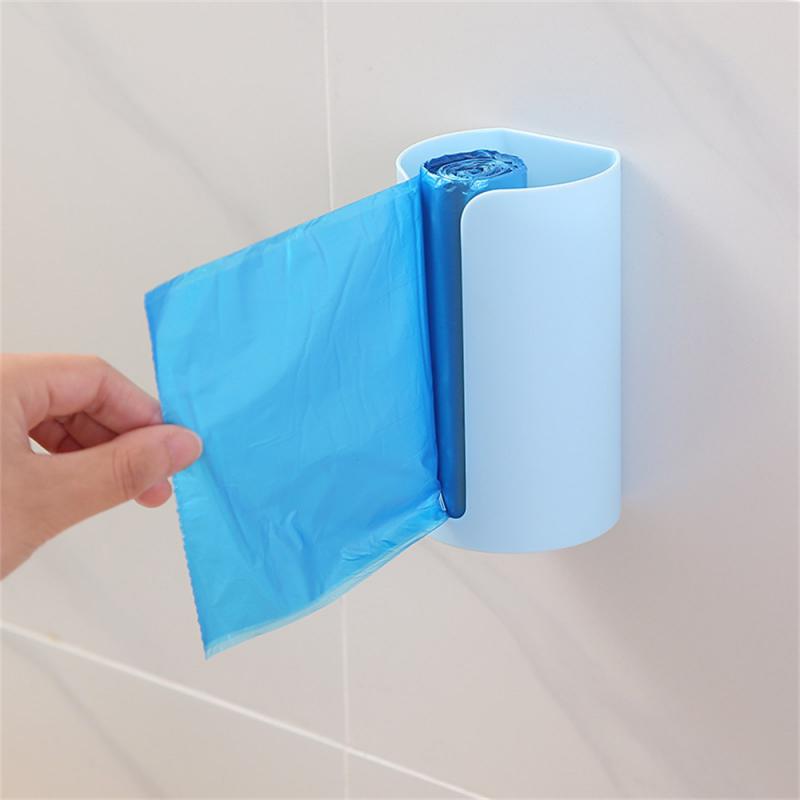 Vuilniszak Opbergdoos Wandmontage Vuilniszakken Houder Keuken Plastic Zak Container Badkamer Vuilniszak Dispenser Organizer