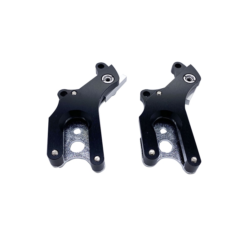 Ingen skivebremse fast sæde landevejscykel skivebremse adapter konverter holdbart stållegering fast sæde