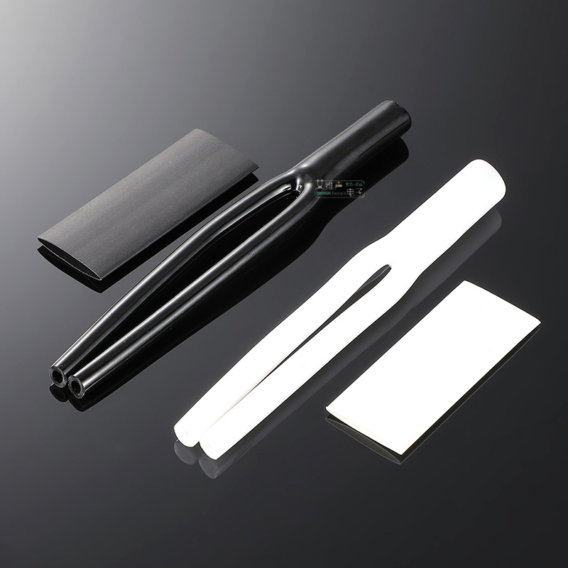 Cable Y-1 Split 2 Rubber Sleeve DIY Audio Cable 1 Split 2 Forked Tube Sleeve Speaker Headphone Cable Y-Type Heat Shrink Tub