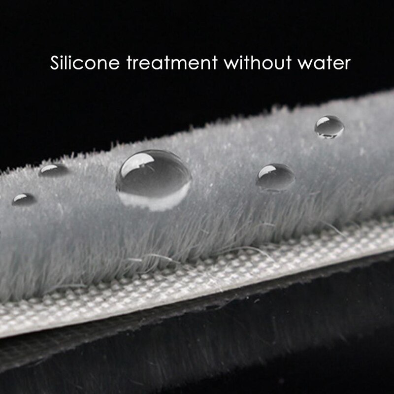 5m Felt Seal Strips Keep Warm Door Window Plush Seals Strips Insulation Draft Stopper Dust Proof Sealing For Home Decoration