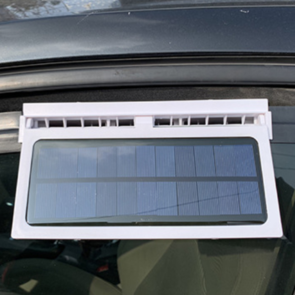 Solar Lade Auto Abluftventilator USB Lade Auto Fenster Fan Kühlung Kühler Auto Kühler Fan Tragbare Luft Zirkulation Ventilator