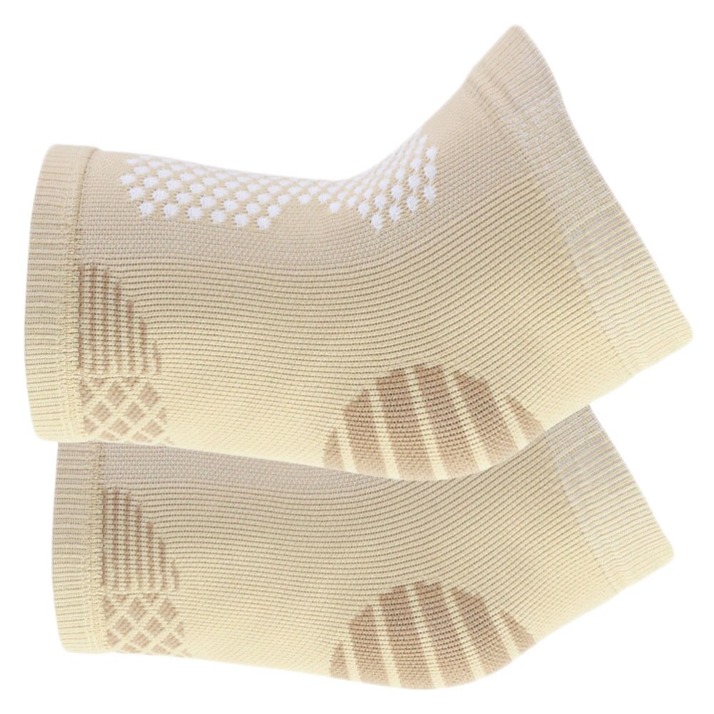1Pc Knie Pad Meniscus Protector Elastische Kneelet Ademend Knieën Braces Voor Sport Running Riding(Beige, maat S)