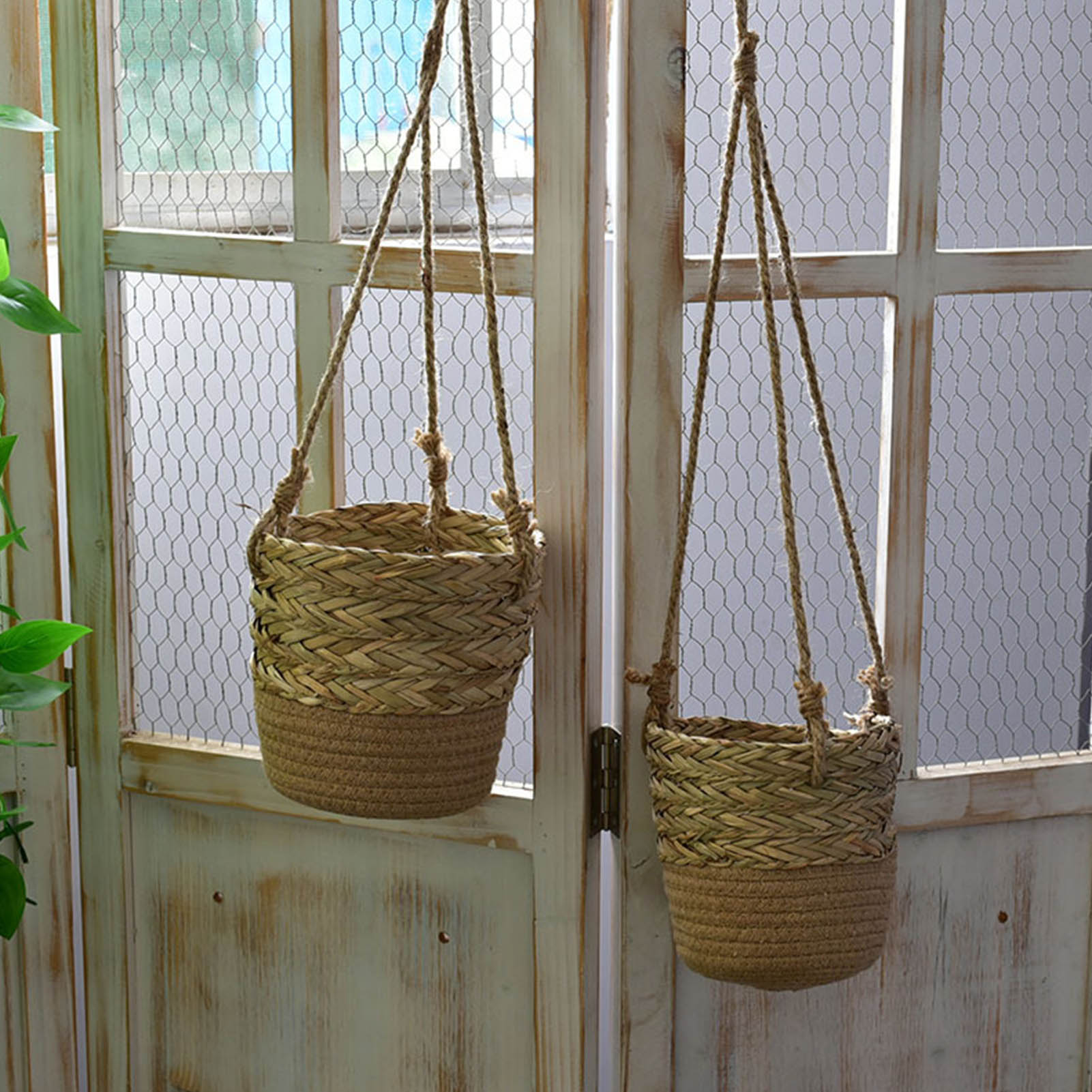 3.06 Anneau de plantation avec film plastique en rotin en