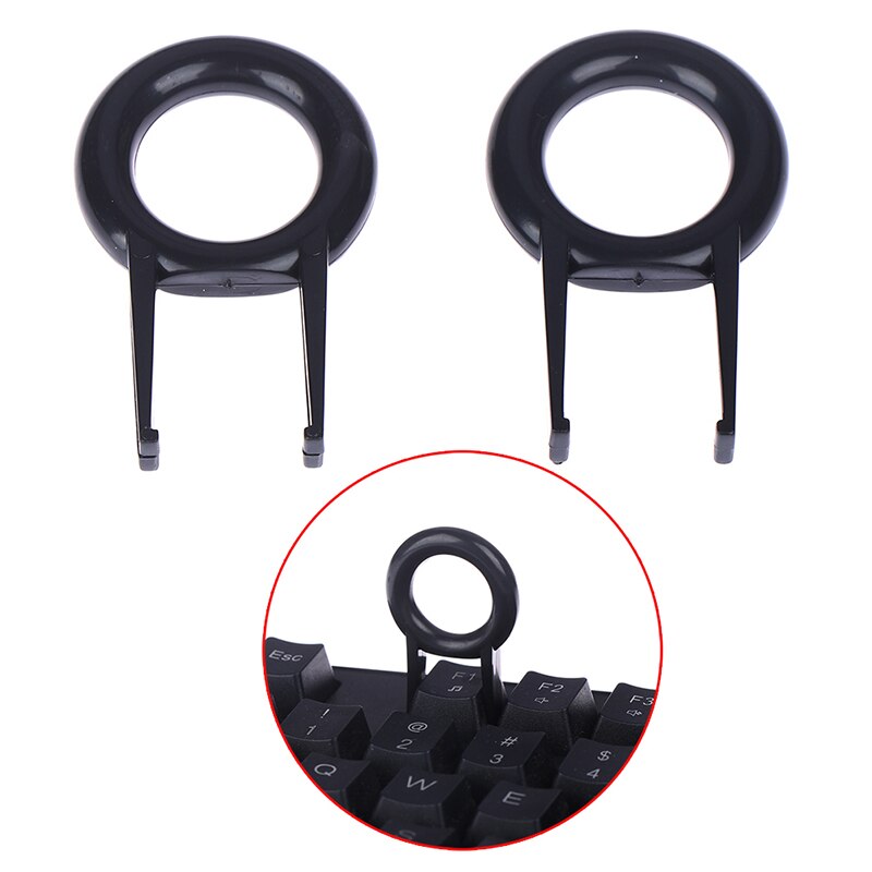 Extractor de llaves para teclado mecánico, 2 uds., herramienta de fijación de tapa de llave para teclados, triangulación de envíos