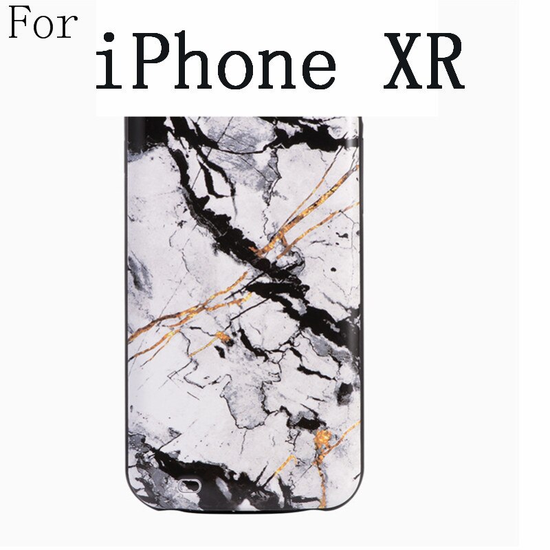 For iPhone SE 6 6S 7 8 Plus charging case Smart External Battery Charger Case Power Bank For iPhone X XR XS Max 11 Pro Max: XR-HHDLS