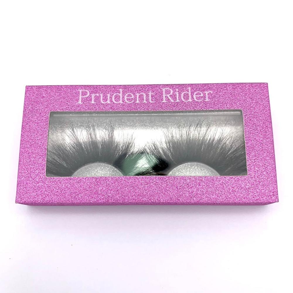 Prudent Rider 20mm 6D Real Mink Lashes Dramatic Eyelashes Bulk 6DC-Series