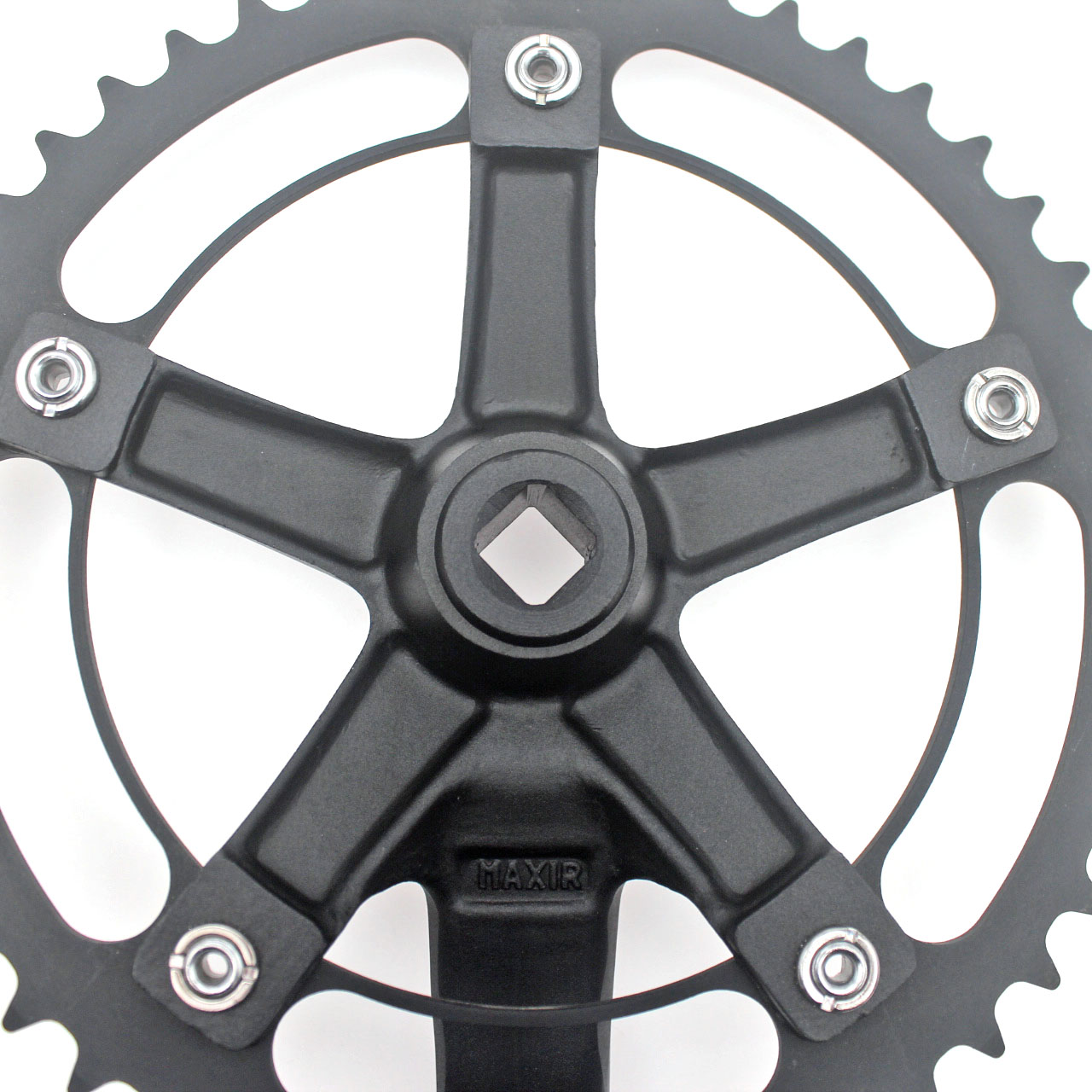 Nowact fixed gear kranksæt 48t , 170mm bcd 144mm aluminiumlegering kranksæt single speed fix gear cykel banecykel klinge