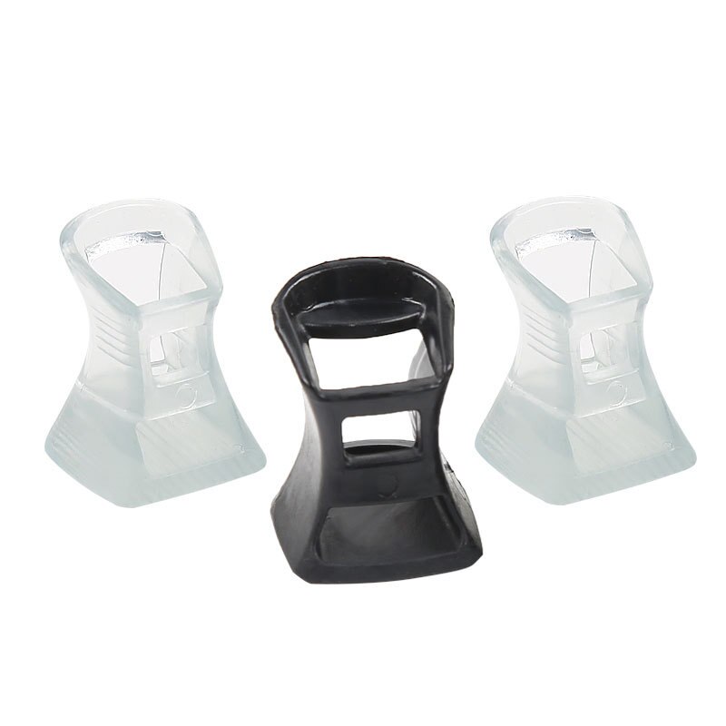 Protector de tacón alto de PVC para tacones de aguja estilo latino, cubiertas antideslizantes para baile, accesorios para zapatos de boda de novia, 1 par